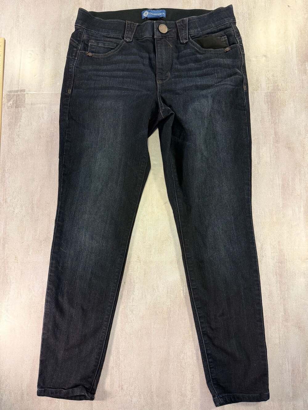 Democracy AB-Solution Petitie Size 10P Dark‎ Wash Jegging Skinny Jeans